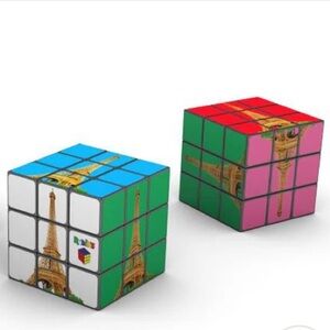 Rubik's Cube featuring Paris Eiffel Tower Brand New & Sealed